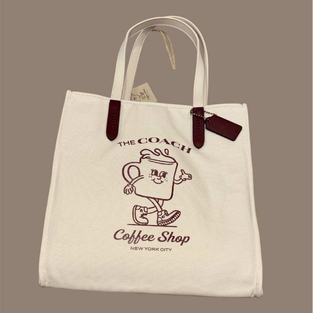 Coach coffee shop Tote bag